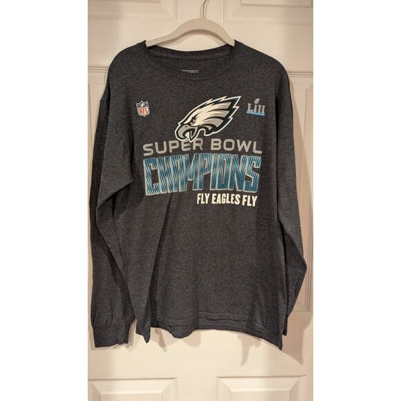 Preowned Port Company NFL Philadelphia Eagles Super Bowl 52 World Champions M - Picture 2 of 4
